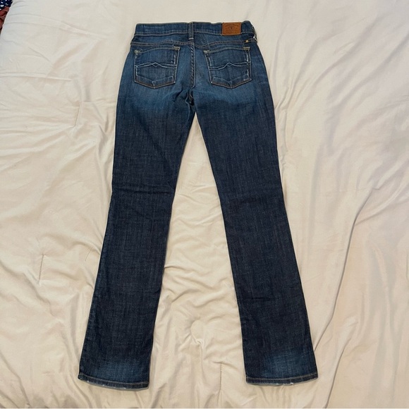 Lucky Brand Women's Straight Leg Jeans - Blue - Picture 6 of 6